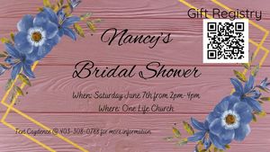 Nancy Bridal Shower Nancy Bridal Shower