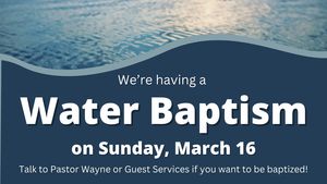 Water Baptism (3)