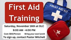 OLC First Aid Training