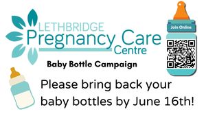 Please bring back your baby bottles by June 16th