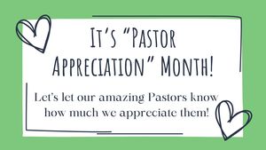 Pastor Appreciation