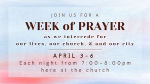 Week of prayer (1)