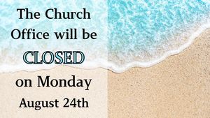 The Church office will be closed (2)