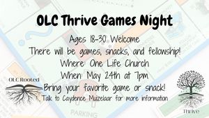 OLC Thrive - Ages 18-30