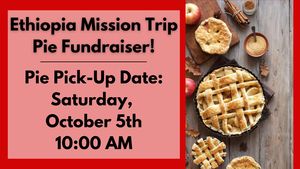 Ethiopia Pies Fundraiser