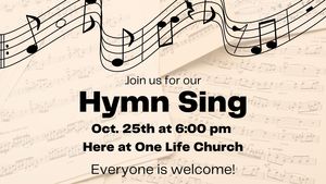 Hymn Sing oct