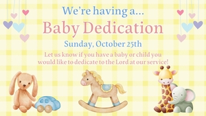 Baby Dedication Baby Dedication